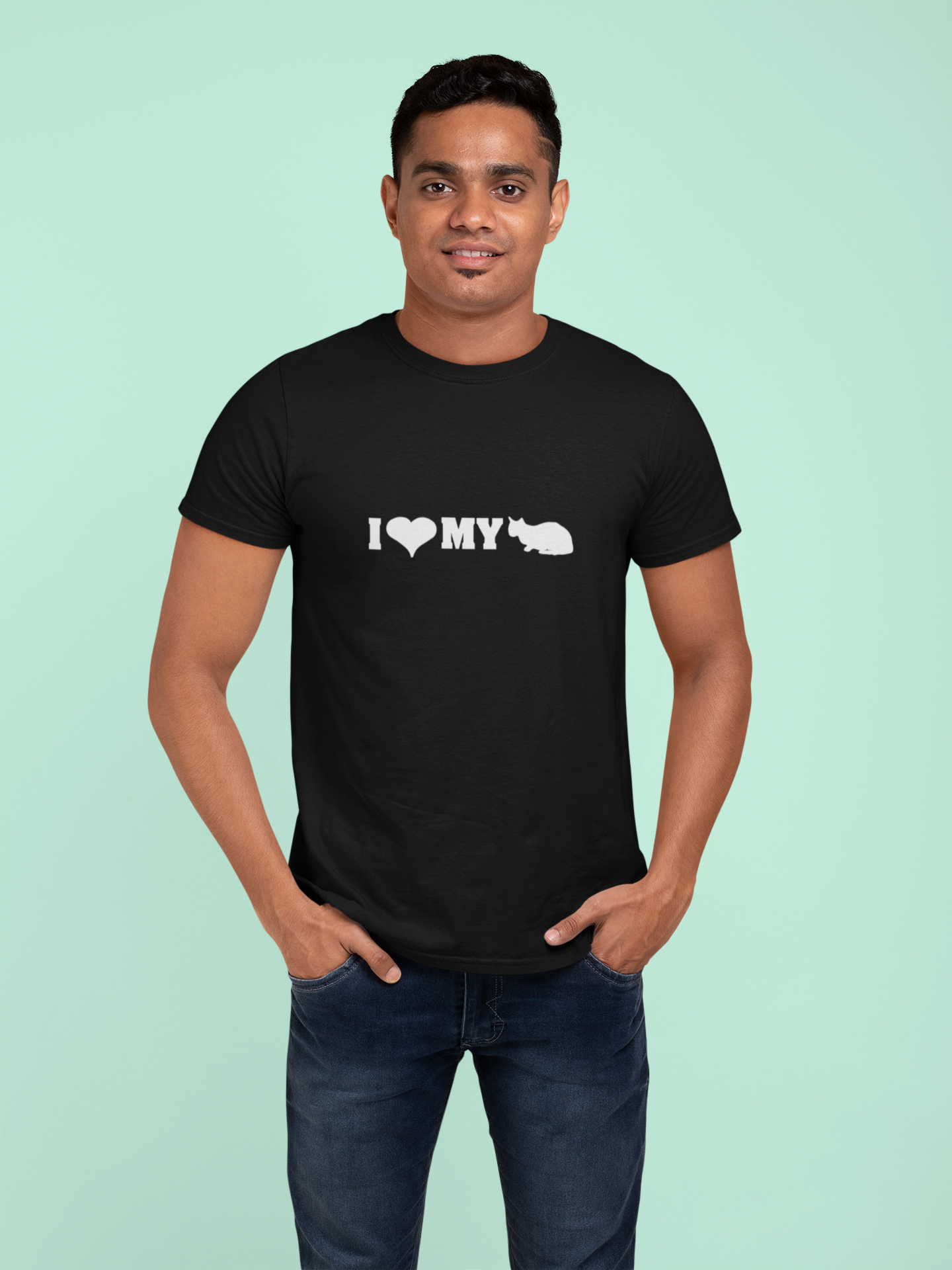 I Love My Cat Unisex Heavy Cotton Tee, Cute Animal Shirt, Gift for Pet Lovers, Funny Tee for Cat Owners, Casual Wear, Playful [...]