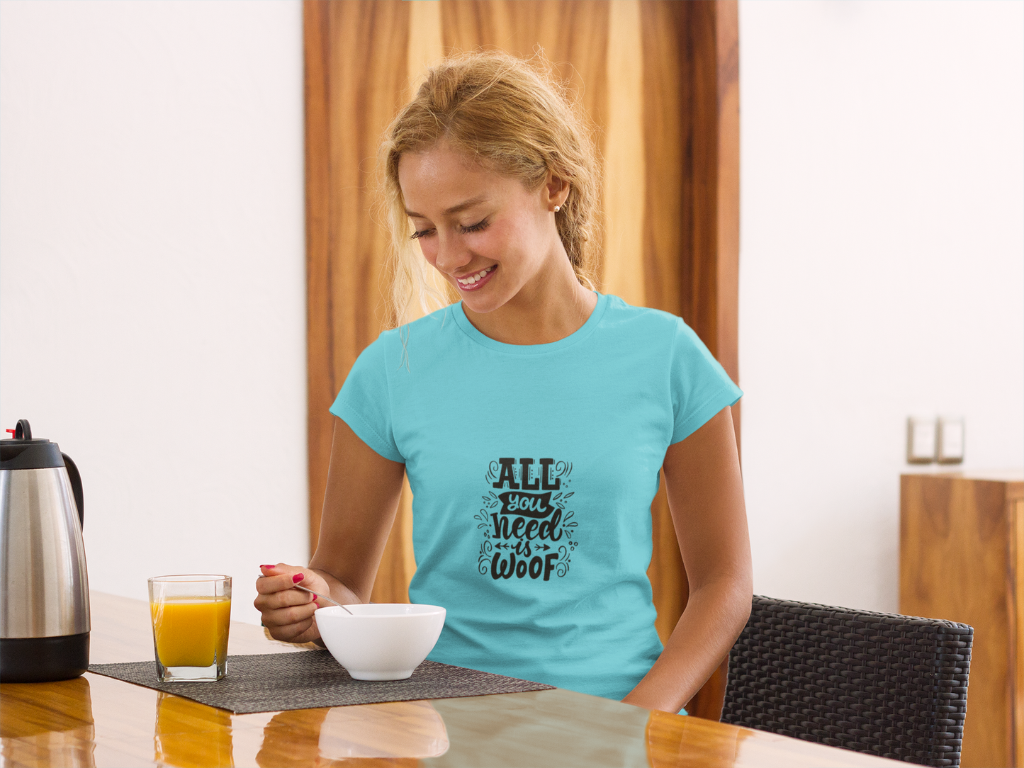 Unisex Dog Lover T-Shirt - "All You Need is Woof" - Perfect for Pet Owners, Gifts, Casual Wear, Animal Lovers, Birthdays