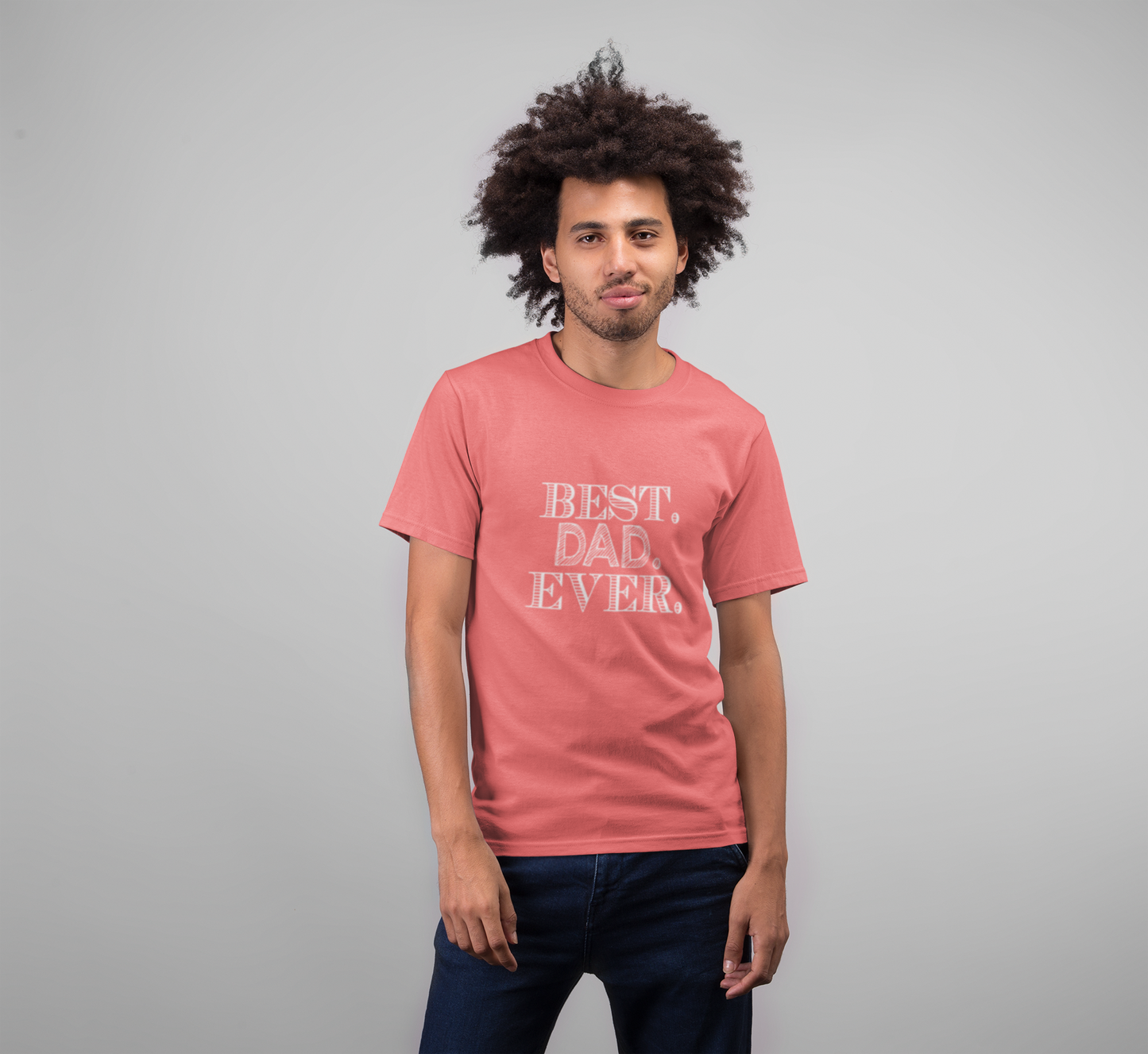 Best Dad Ever Unisex Heavy Cotton Tee - Father's Day Gift, Dad T-Shirt, Casual Wear, Gift for Him, Family Reunion Shirt