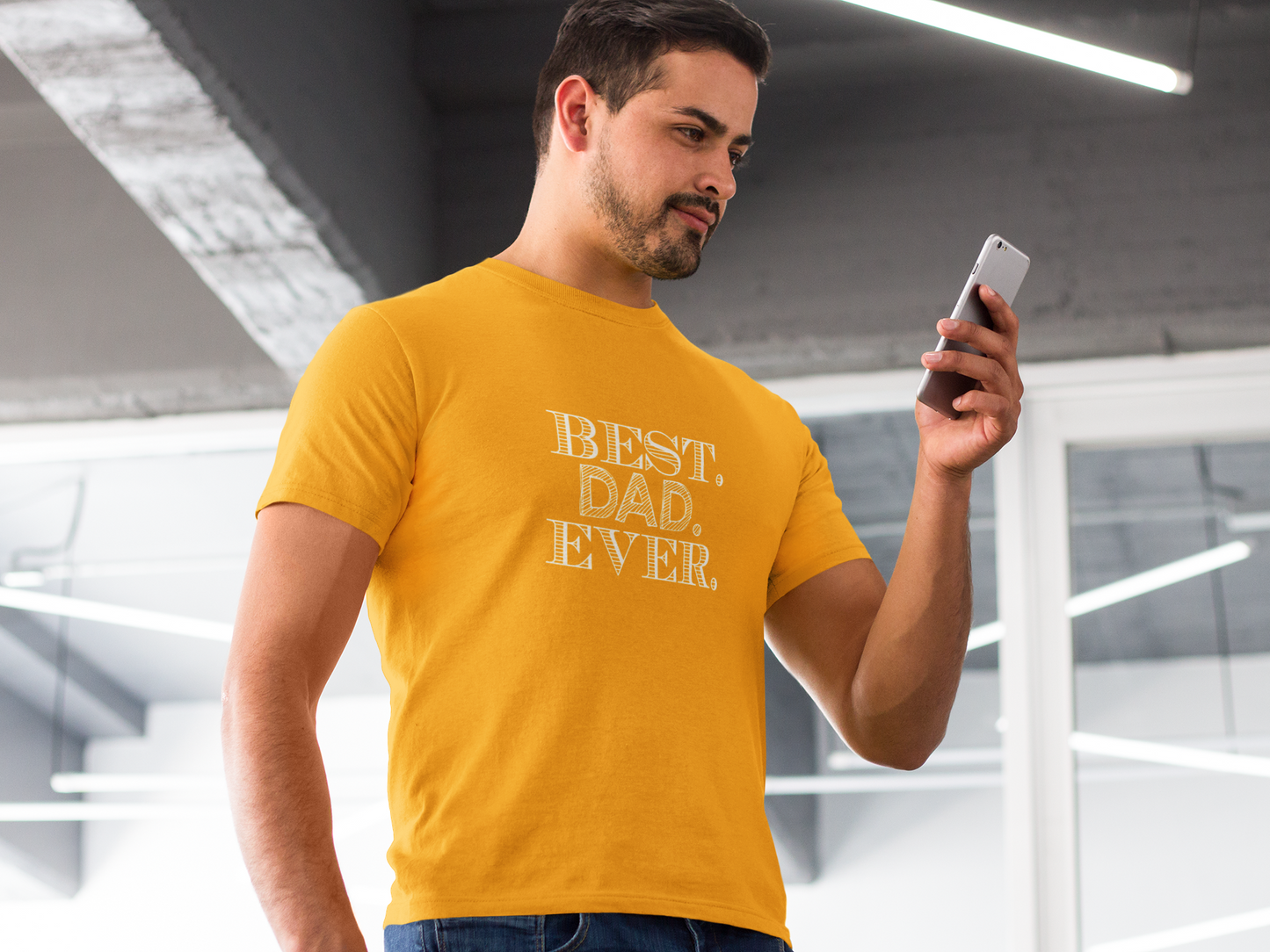 Best Dad Ever Unisex Heavy Cotton Tee - Father's Day Gift, Dad T-Shirt, Casual Wear, Gift for Him, Family Reunion Shirt
