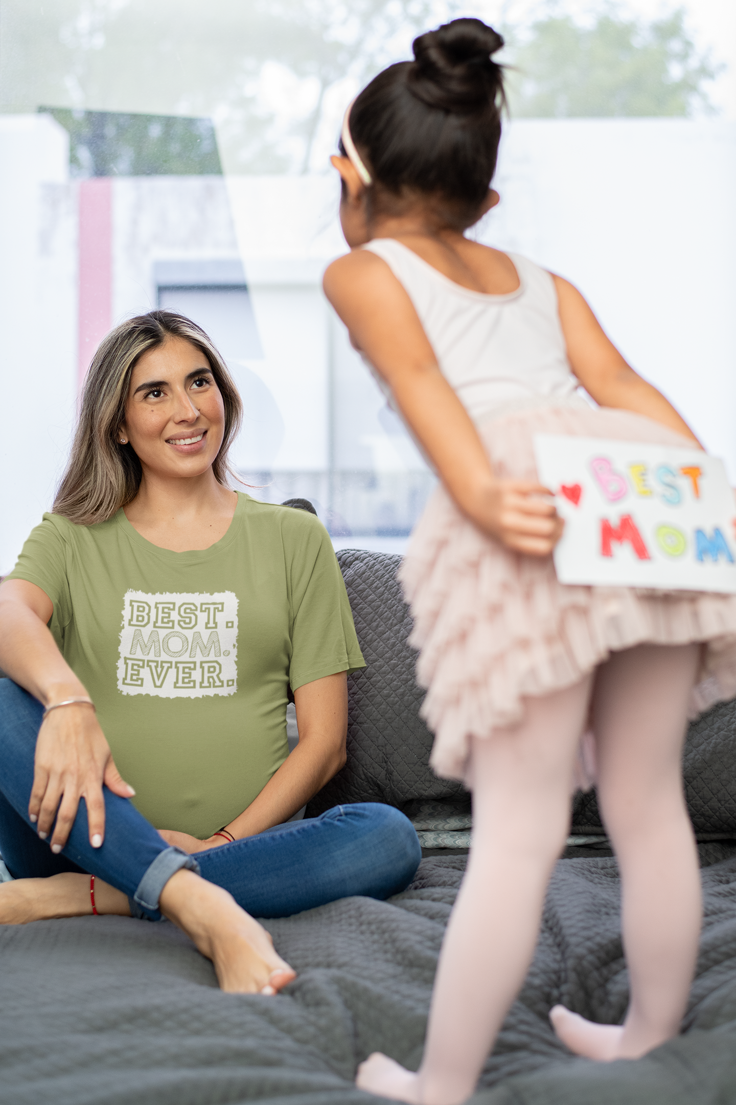 Best Mom Ever Unisex Tee - Perfect Gift for Mother's Day, Birthday, Family Events, Casual Wear, Gifts for Moms