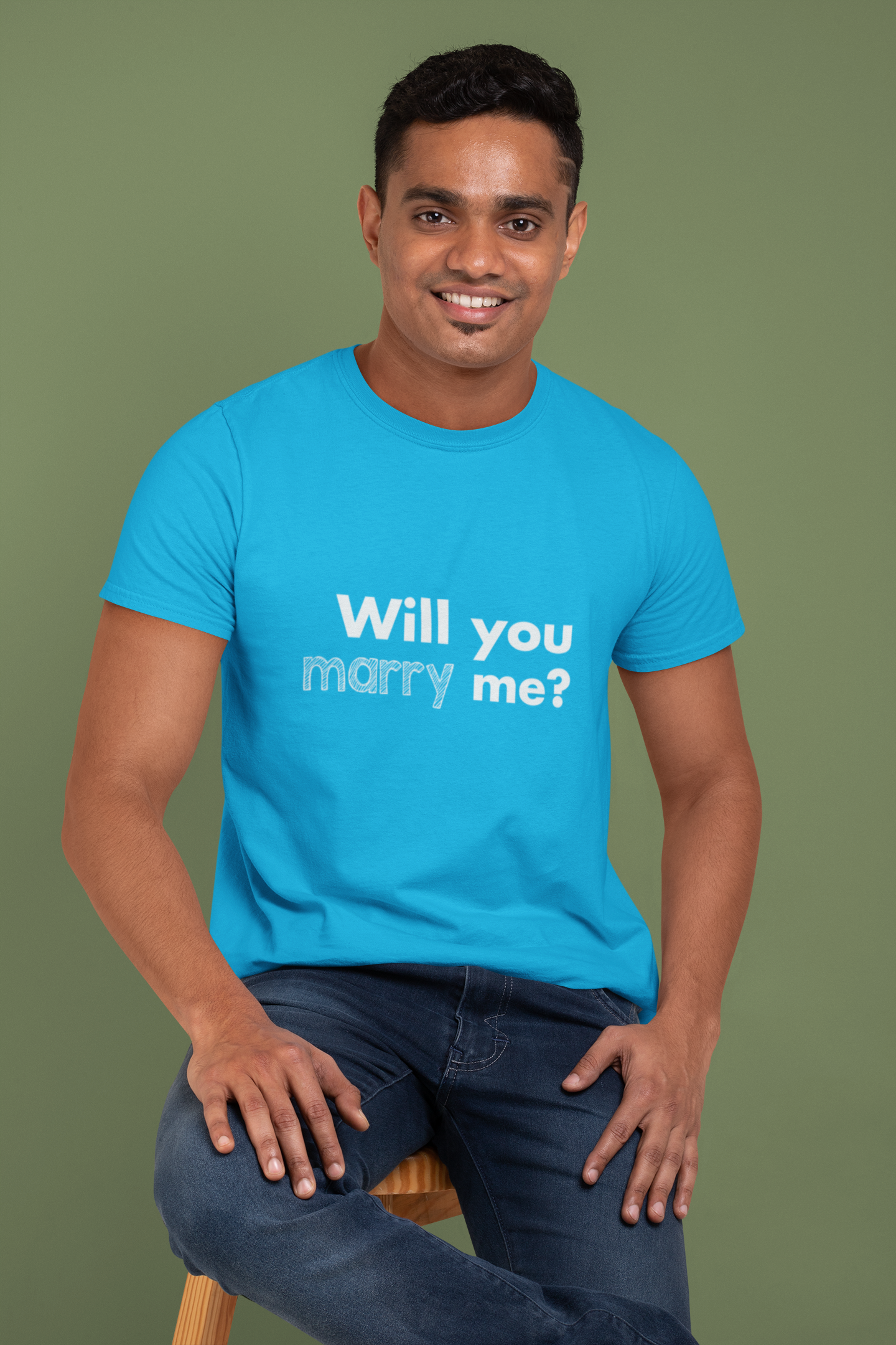 Will you marry me? Unisex Softstyle T-Shirt - Cozy Everyday Tee for Men and Women, Great for Casual Outings, Gifts, Birthdays, and Relaxed Events