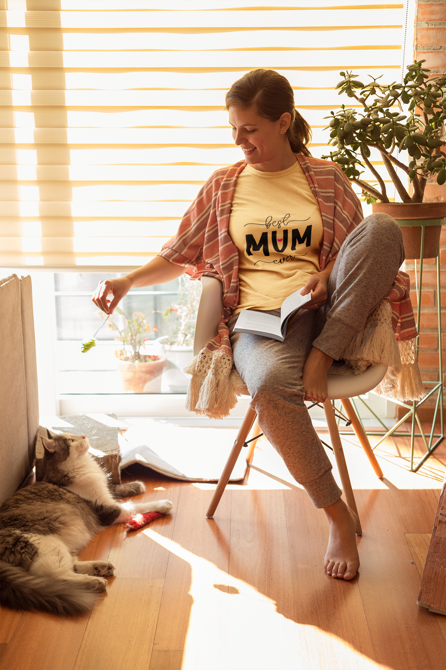 Best Mum Ever Unisex Heavy Cotton Tee | Mother's Day Gift, Casual Wear, Birthday Present, Family Design, Unique Tee