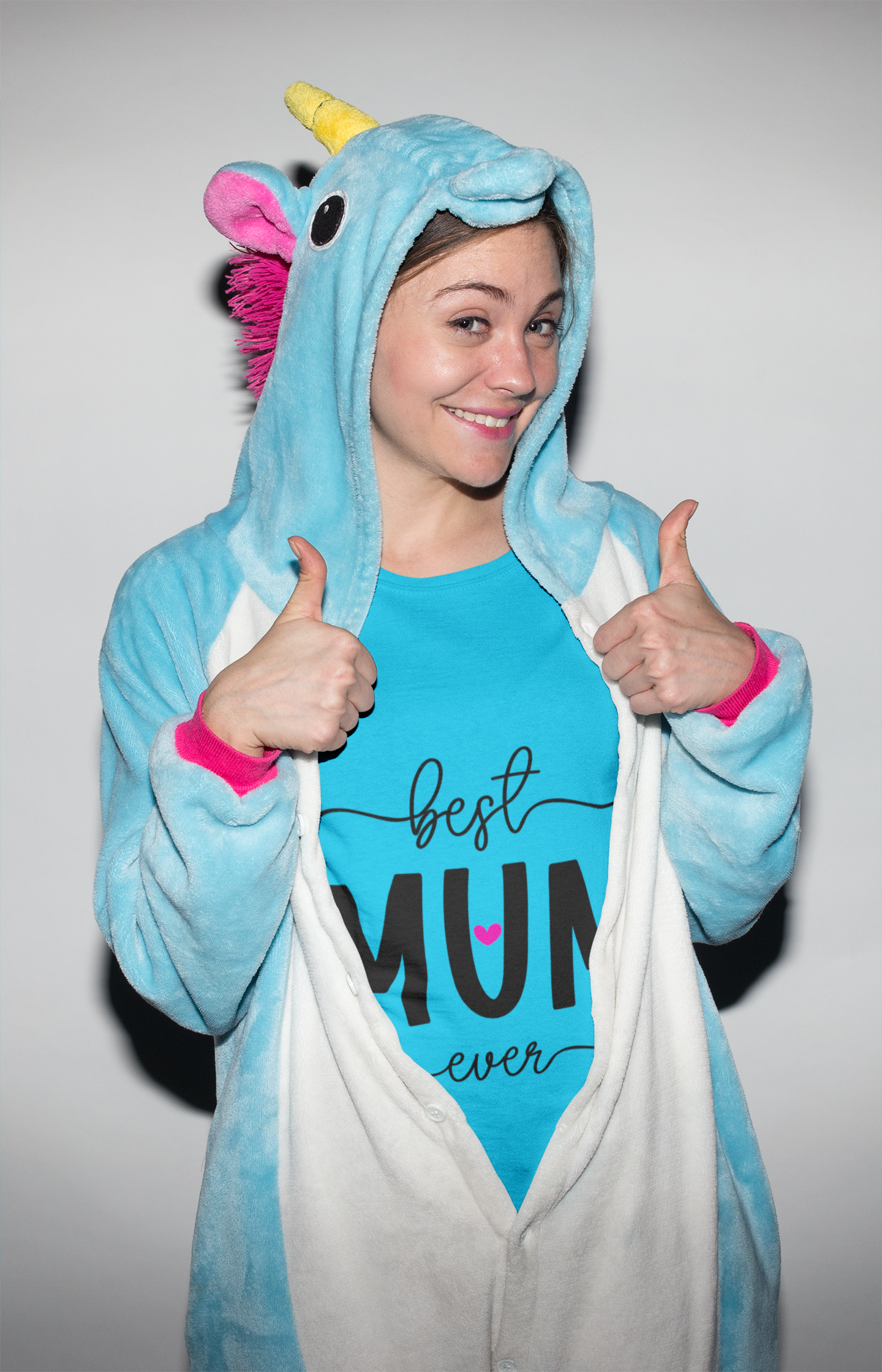 Best Mum Ever Unisex Heavy Cotton Tee | Mother's Day Gift, Casual Wear, Birthday Present, Family Design, Unique Tee