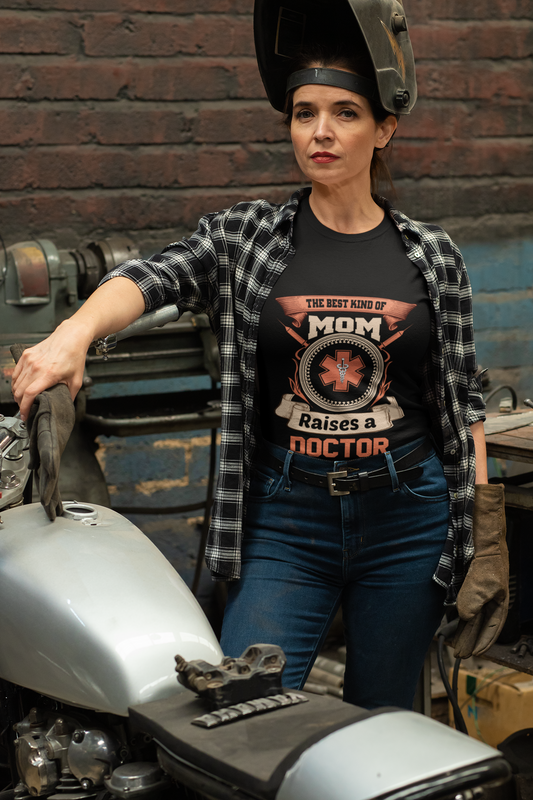 Mom & Son Doctor Tee | Funny Gift for Mother's Day, Medical Profession Shirt, Unisex Graphic Tee, Healthcare Apparel, Doctor Mom Shirt