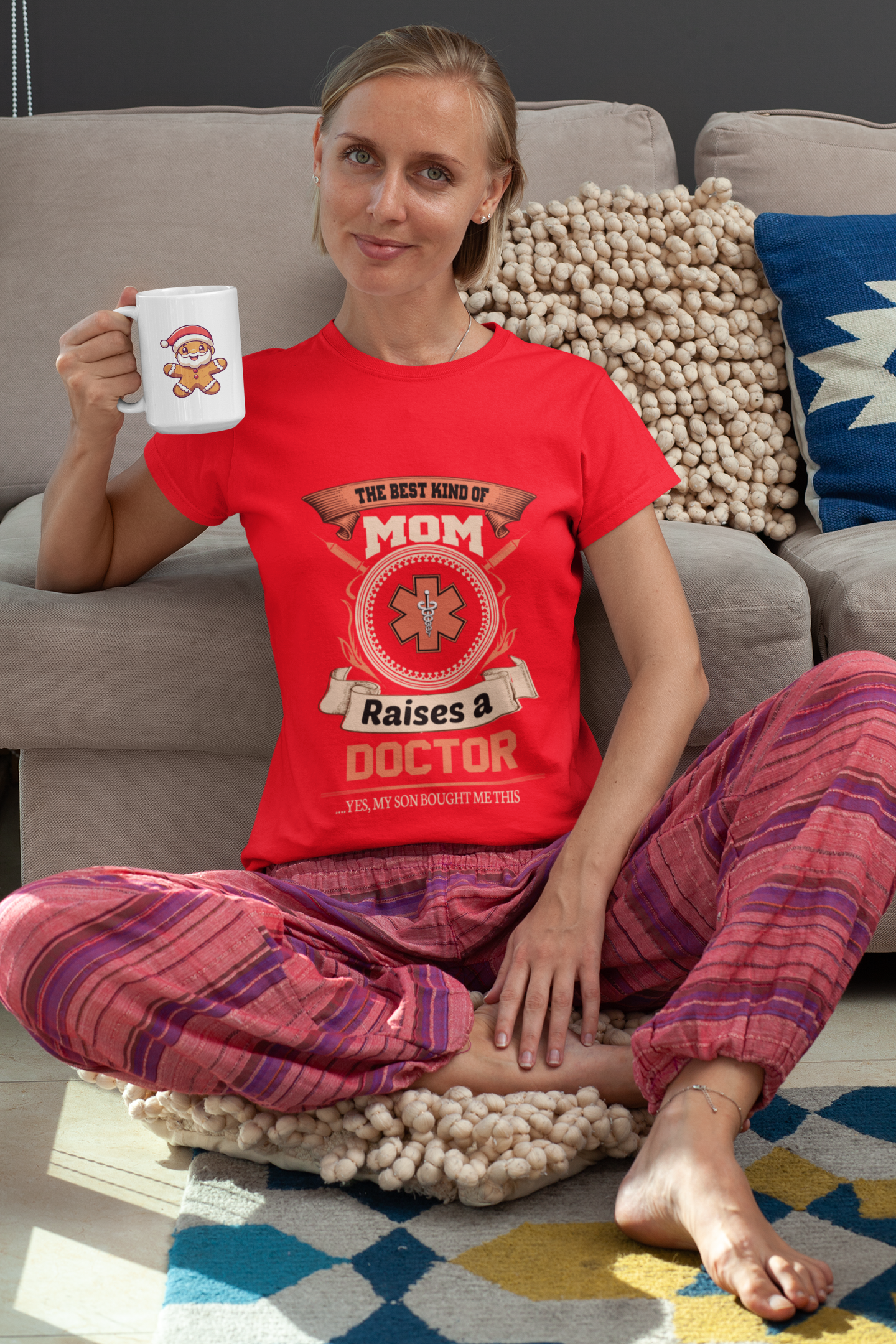 Mom & Son Doctor Tee | Funny Gift for Mother's Day, Medical Profession Shirt, Unisex Graphic Tee, Healthcare Apparel, Doctor Mom Shirt