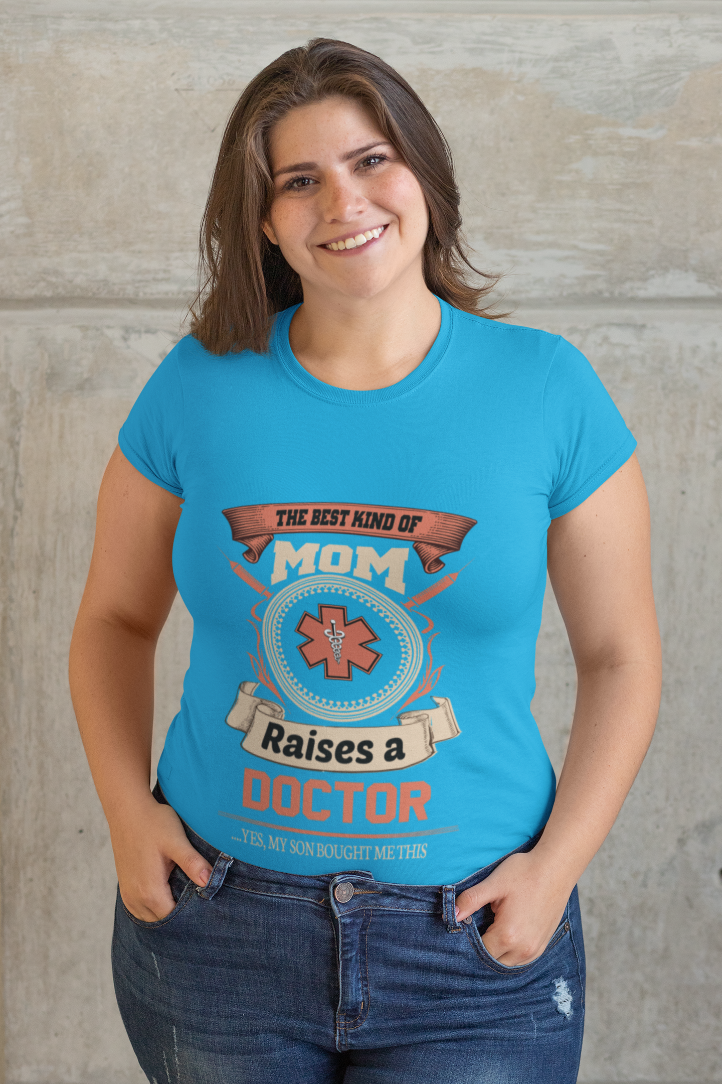 Mom & Son Doctor Tee | Funny Gift for Mother's Day, Medical Profession Shirt, Unisex Graphic Tee, Healthcare Apparel, Doctor Mom Shirt
