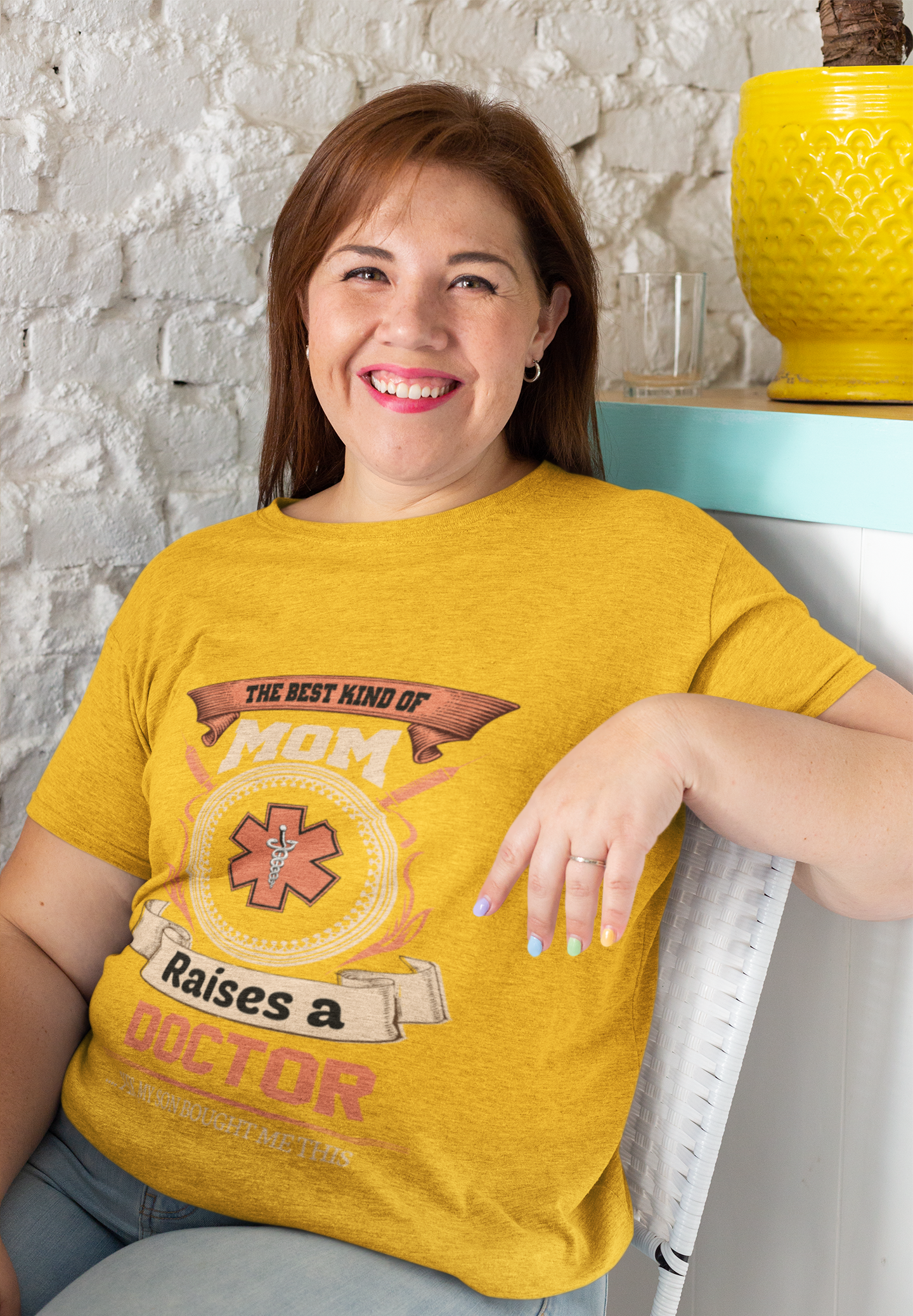 Mom & Son Doctor Tee | Funny Gift for Mother's Day, Medical Profession Shirt, Unisex Graphic Tee, Healthcare Apparel, Doctor Mom Shirt