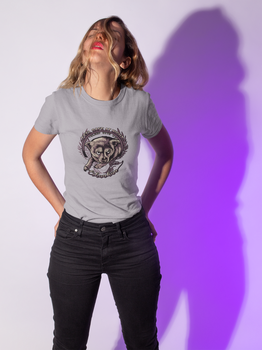 Artistic Dog Design Unisex Heavy Cotton Tee, Pet Lover Gift, Animal Graphic T-Shirt, Casual Wear, Everyday Style, Unique Pet T-Shirt