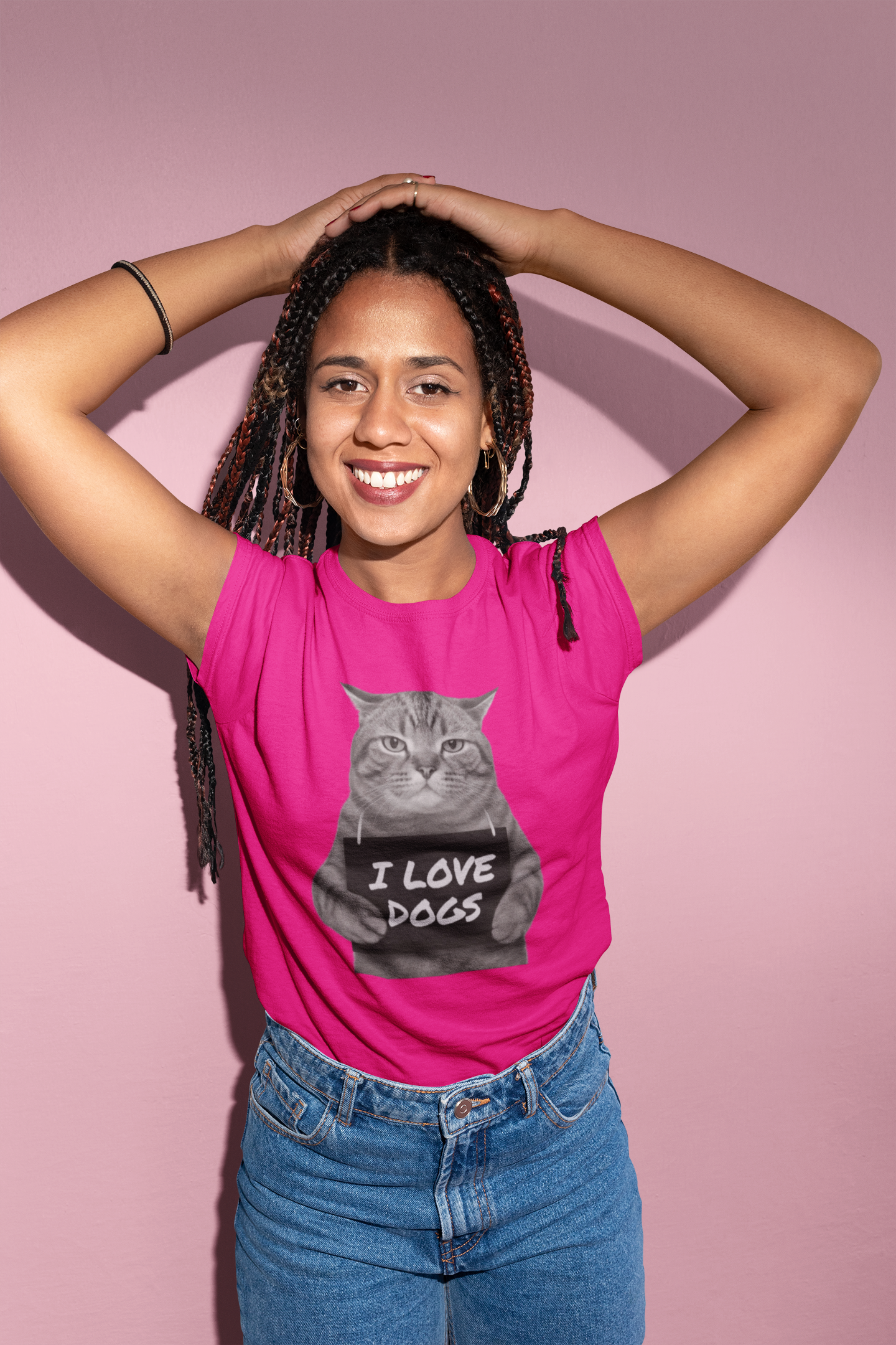 Cute Pet Lover Tee, I Love Dogs Cat Shirt, Animal Lovers Gift, Funny Graphic Tee, Unisex Cotton T-Shirt