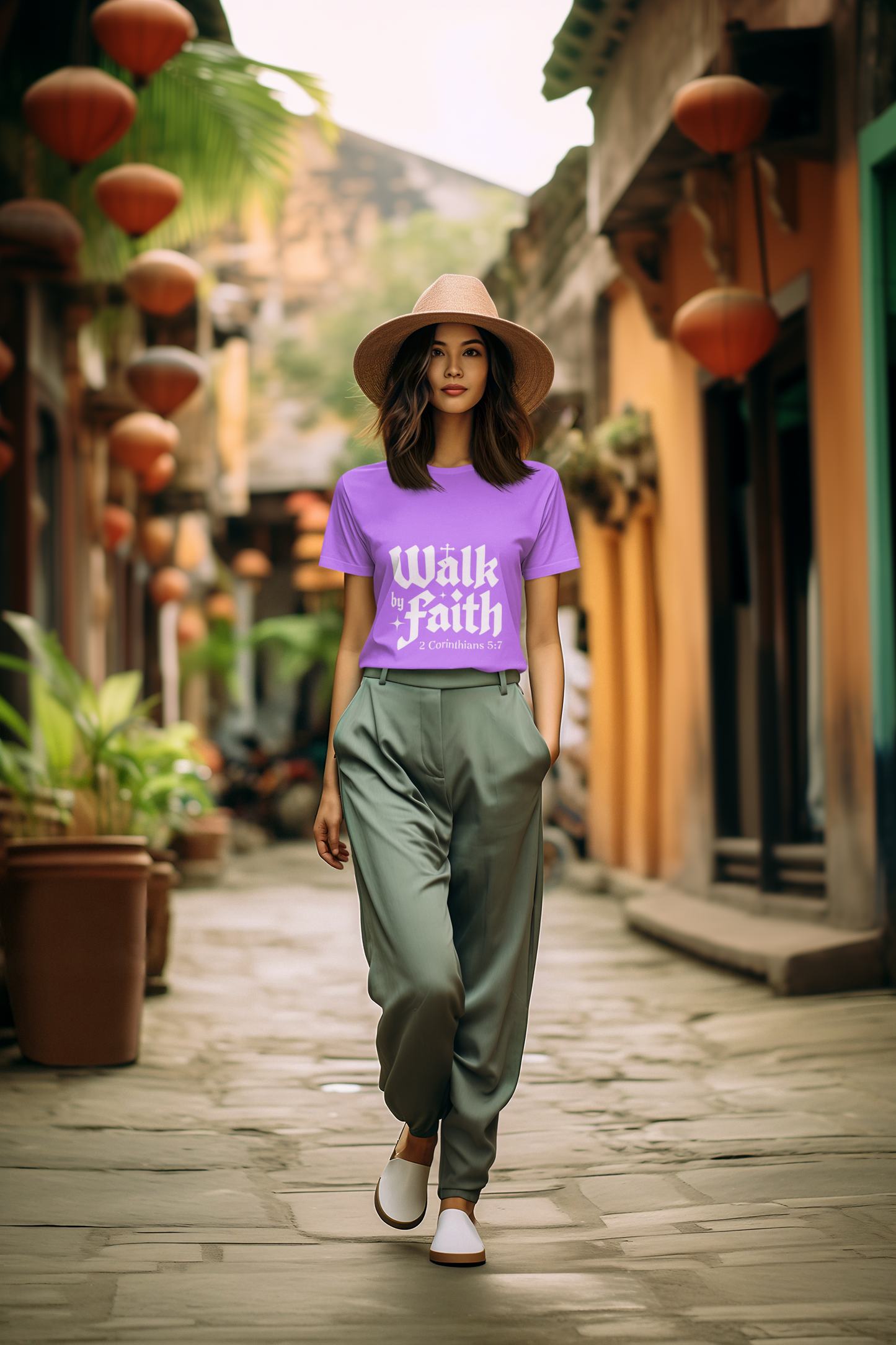 Faith-Inspired Unisex T-Shirt | Walk by Faith, Inspirational Tee, Christian Clothing, Gift for Believers, Casual Faith Wear