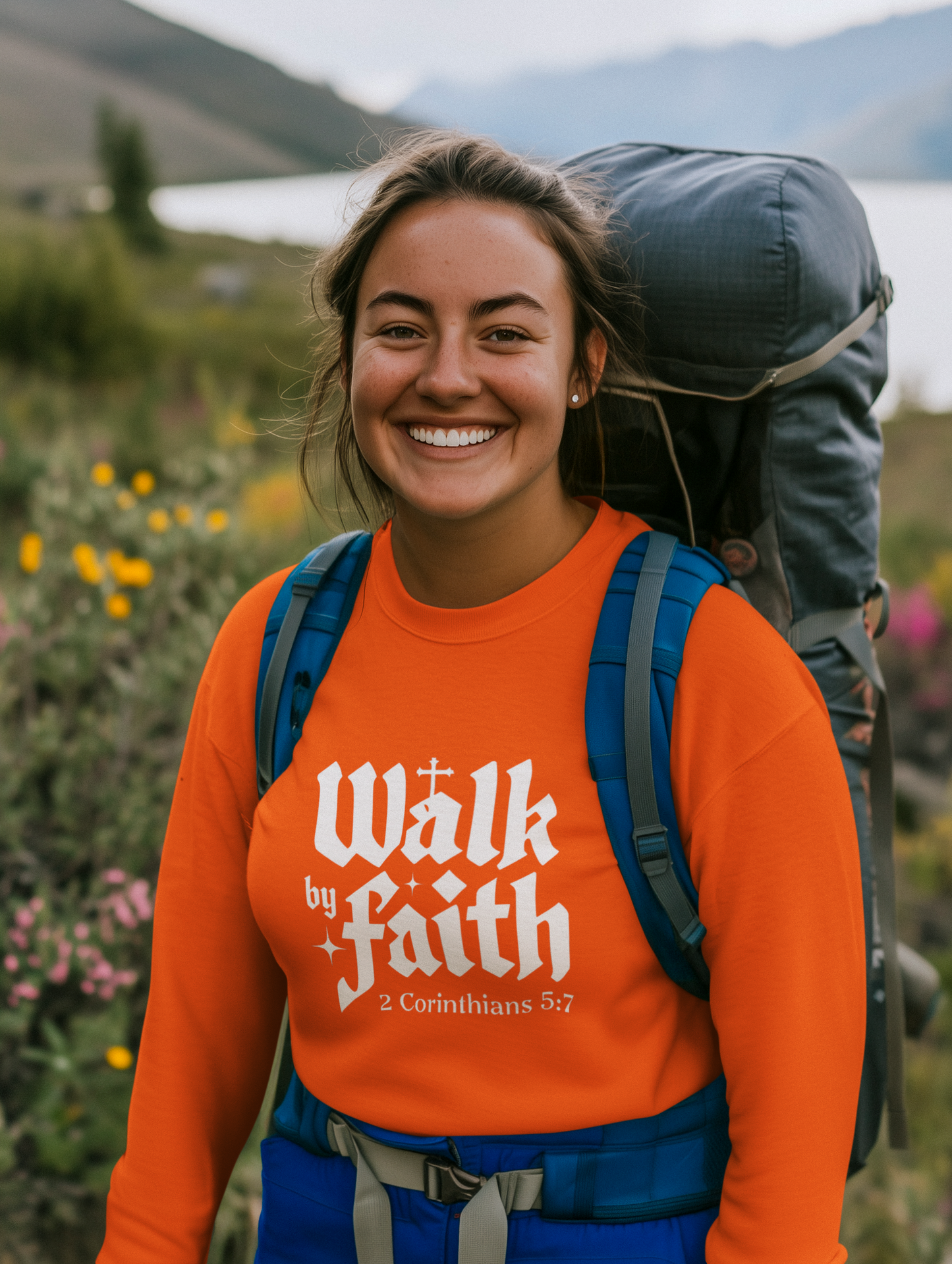 Faith-Inspired Unisex T-Shirt | Walk by Faith, Inspirational Tee, Christian Clothing, Gift for Believers, Casual Faith Wear