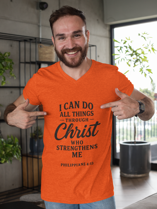 Inspirational Christian T-Shirt, Motivational Tee for Faith, Biblical Quote Apparel, Gift for Believers, Fellowship Event Wear