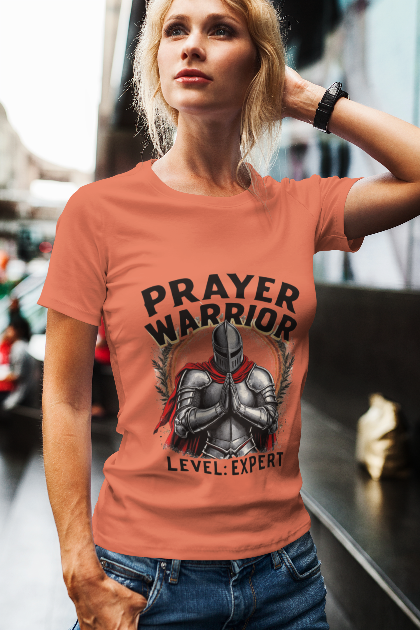 Prayer Warrior Unisex T-Shirt | Faith-Based Apparel, Inspirational Gift, Spiritual Wear, Christian Clothing, Religious Tees