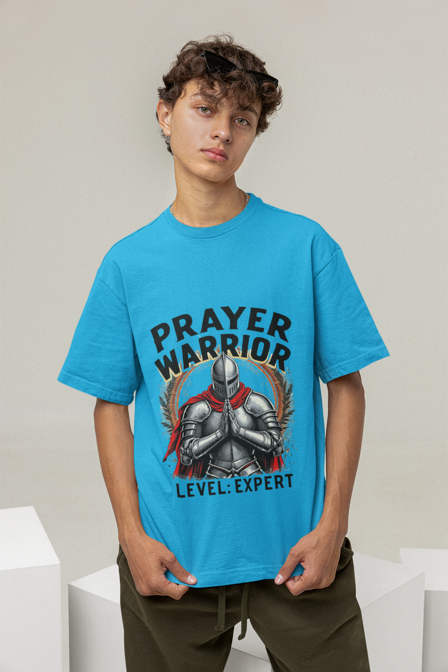 Prayer Warrior Unisex T-Shirt | Faith-Based Apparel, Inspirational Gift, Spiritual Wear, Christian Clothing, Religious Tees