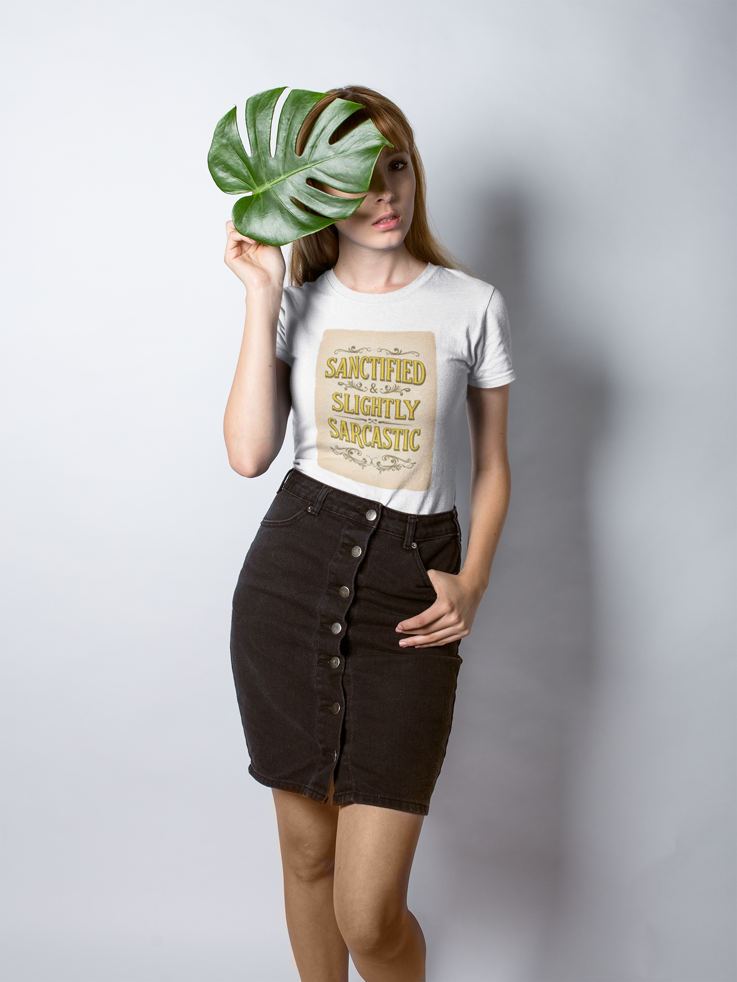 Sanctified & Slightly Sarcastic Unisex T-Shirt | Funny Graphic Tee for Everyday Wear, Gift for Friends, Humor Shirt, Casual Outfit, [...]