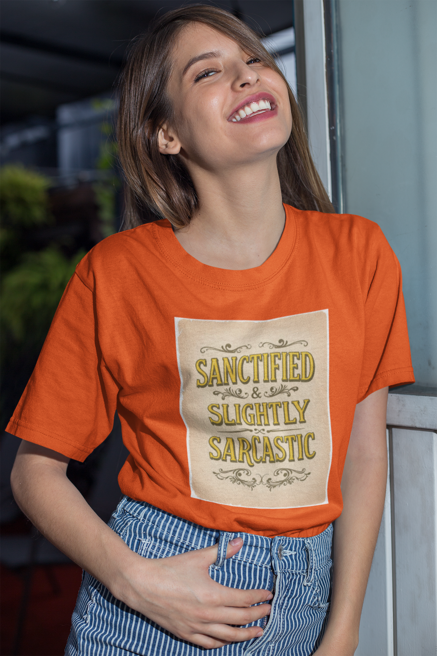 Sanctified & Slightly Sarcastic Unisex T-Shirt | Funny Graphic Tee for Everyday Wear, Gift for Friends, Humor Shirt, Casual Outfit, [...]