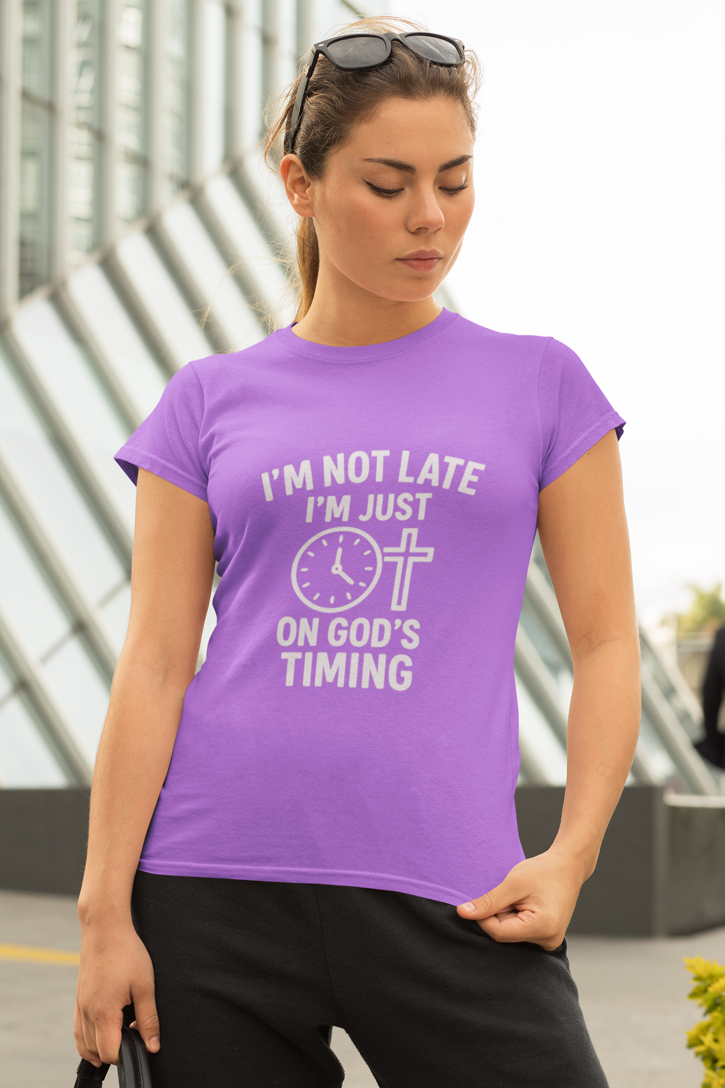God's Timing T-Shirt, Christian Shirt, Faith-Based Apparel, Religious Gift, Casual Wear