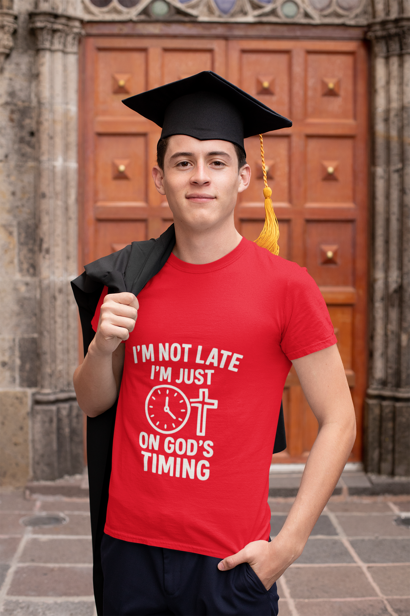 God's Timing T-Shirt, Christian Shirt, Faith-Based Apparel, Religious Gift, Casual Wear