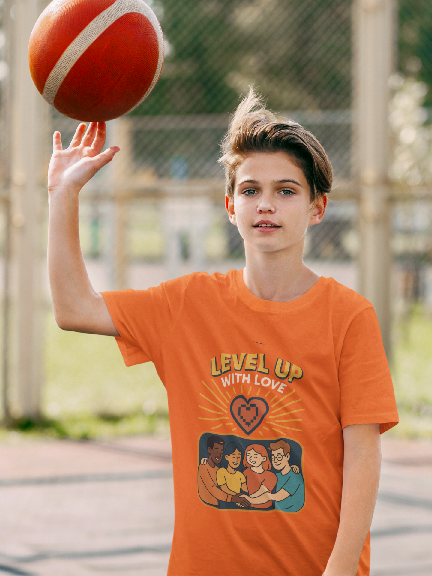 Christian Level Up Kids Tee | Fun Graphic T-Shirt for Play, Gift for Kids, Birthday Party, Family Gatherings, Casual Wear