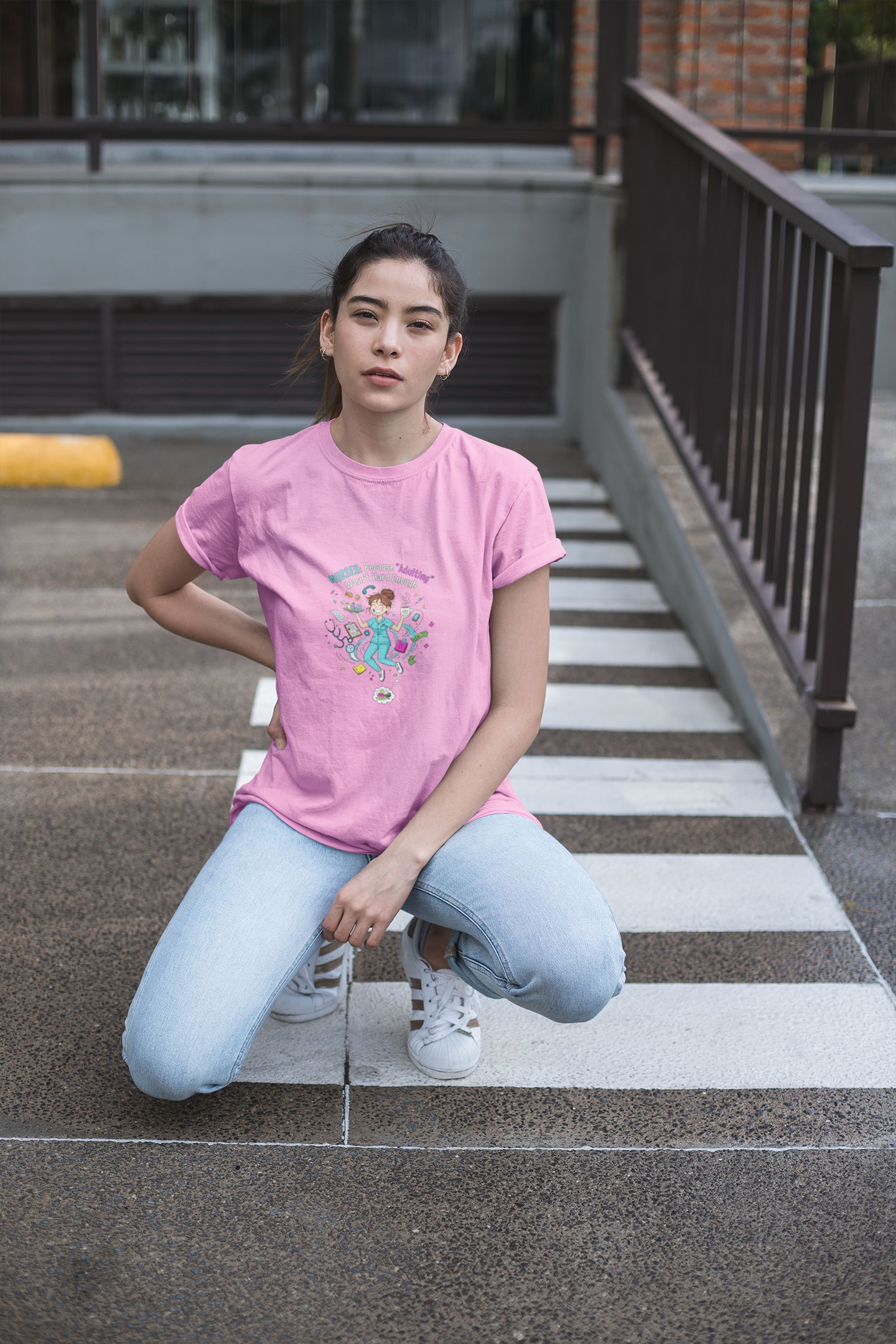 Fun Adventure T-Shirt, Unisex Heavy Cotton Tee for Outdoor Lovers, Gift for Travelers, Casual Wear, Adventure Seekers