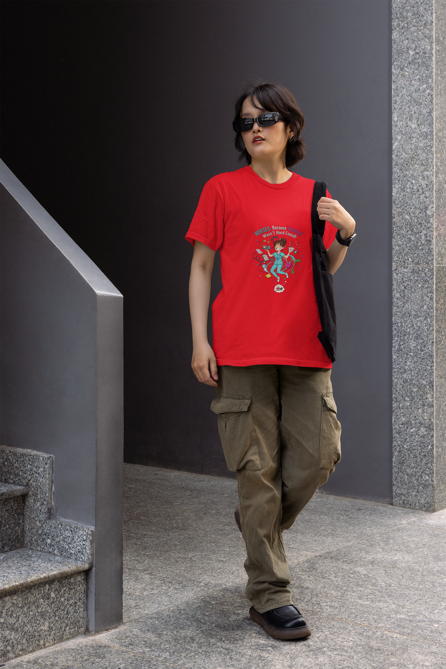 Fun Adventure T-Shirt, Unisex Heavy Cotton Tee for Outdoor Lovers, Gift for Travelers, Casual Wear, Adventure Seekers