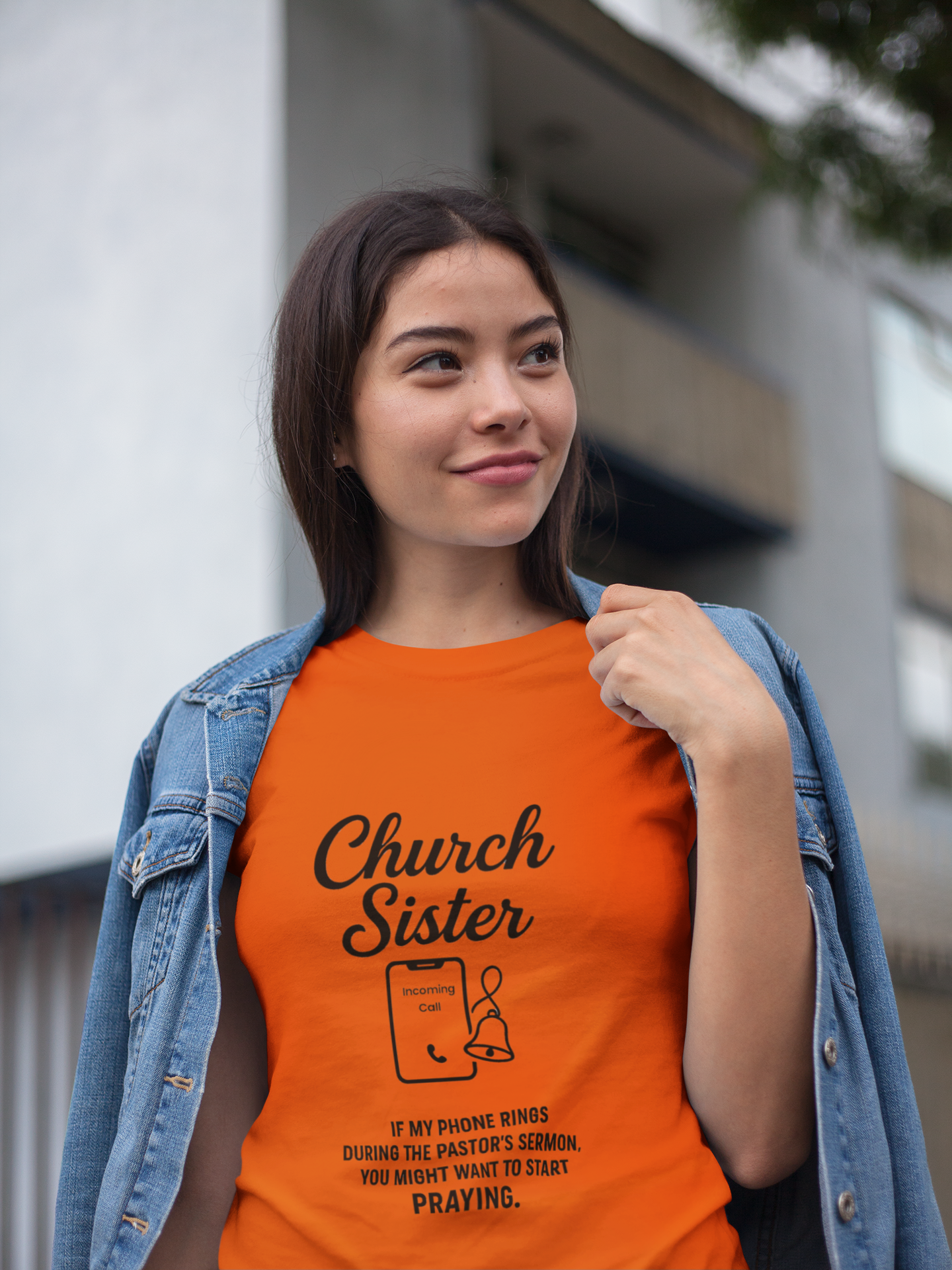 Church Sister T-Shirt | Funny Christian Tee, Church Apparel, Gifts for Churchgoers, Unisex T-Shirt, Religious Humor Shirt