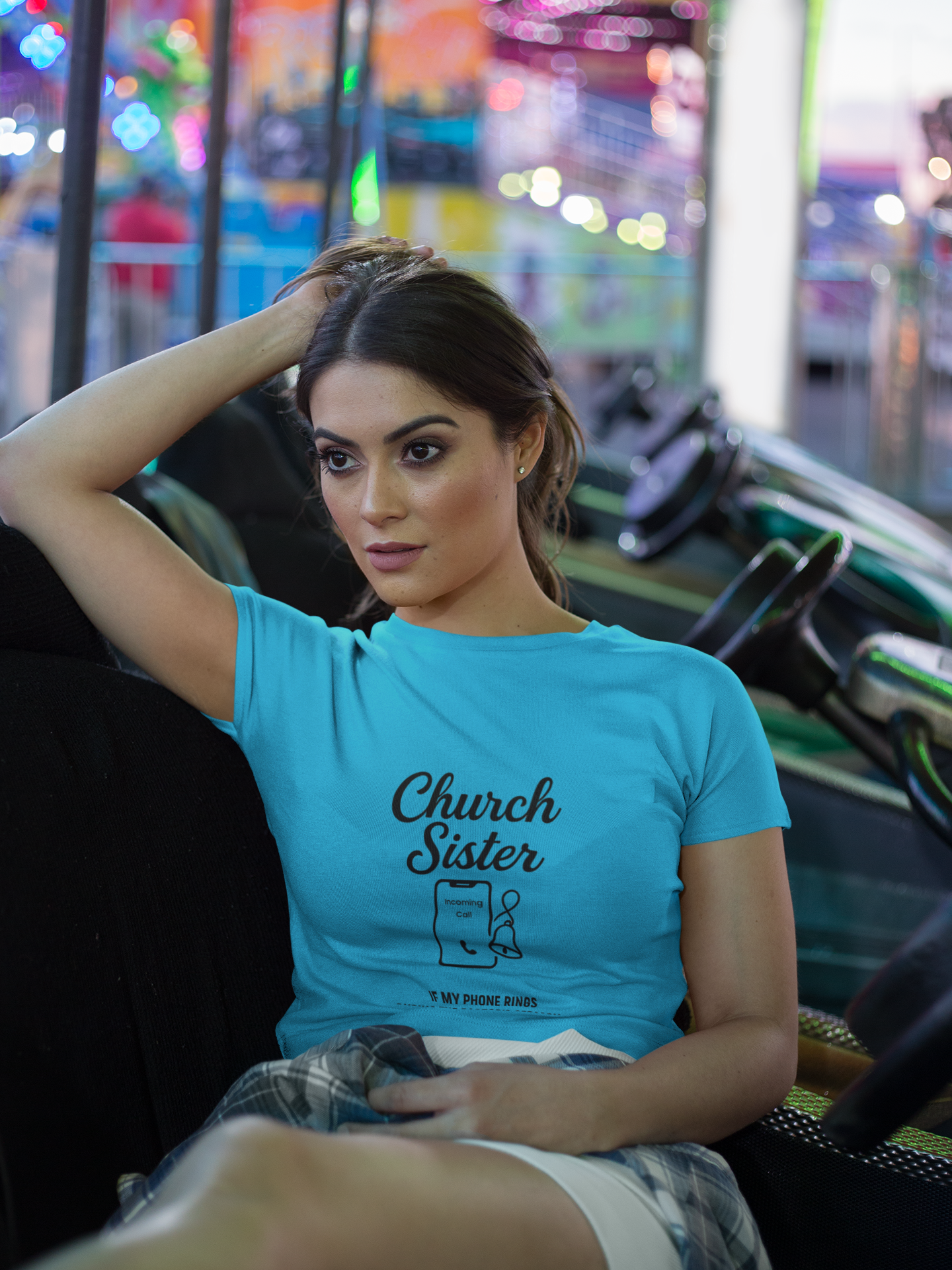 Church Sister T-Shirt | Funny Christian Tee, Church Apparel, Gifts for Churchgoers, Unisex T-Shirt, Religious Humor Shirt