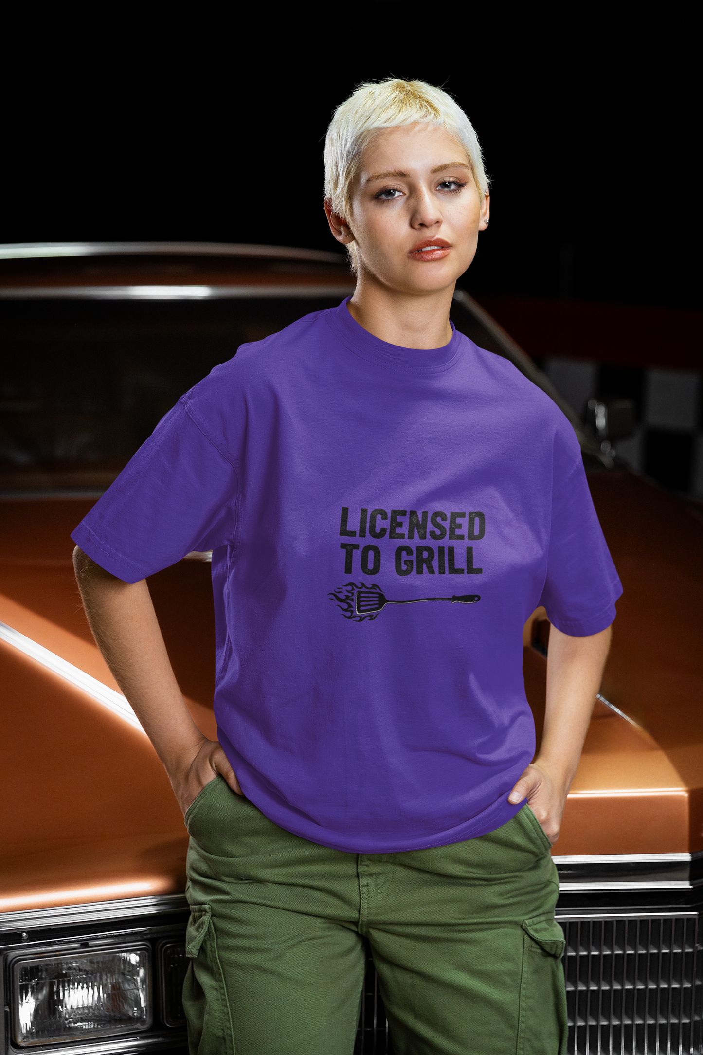Licensed to Grill Unisex T-Shirt | Funny BBQ Apparel, Grilling Gift, Summer Cookout Top, Foodie Shirt, Outdoor Party Wear
