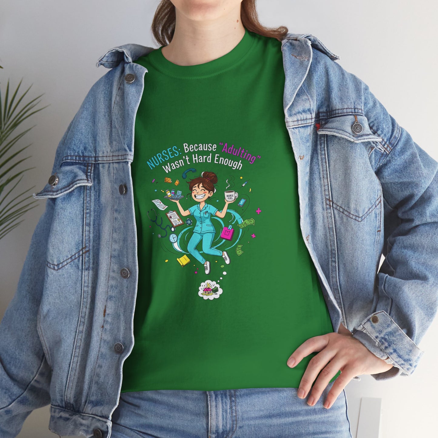 Fun Adventure T-Shirt, Unisex Heavy Cotton Tee for Outdoor Lovers, Gift for Travelers, Casual Wear, Adventure Seekers