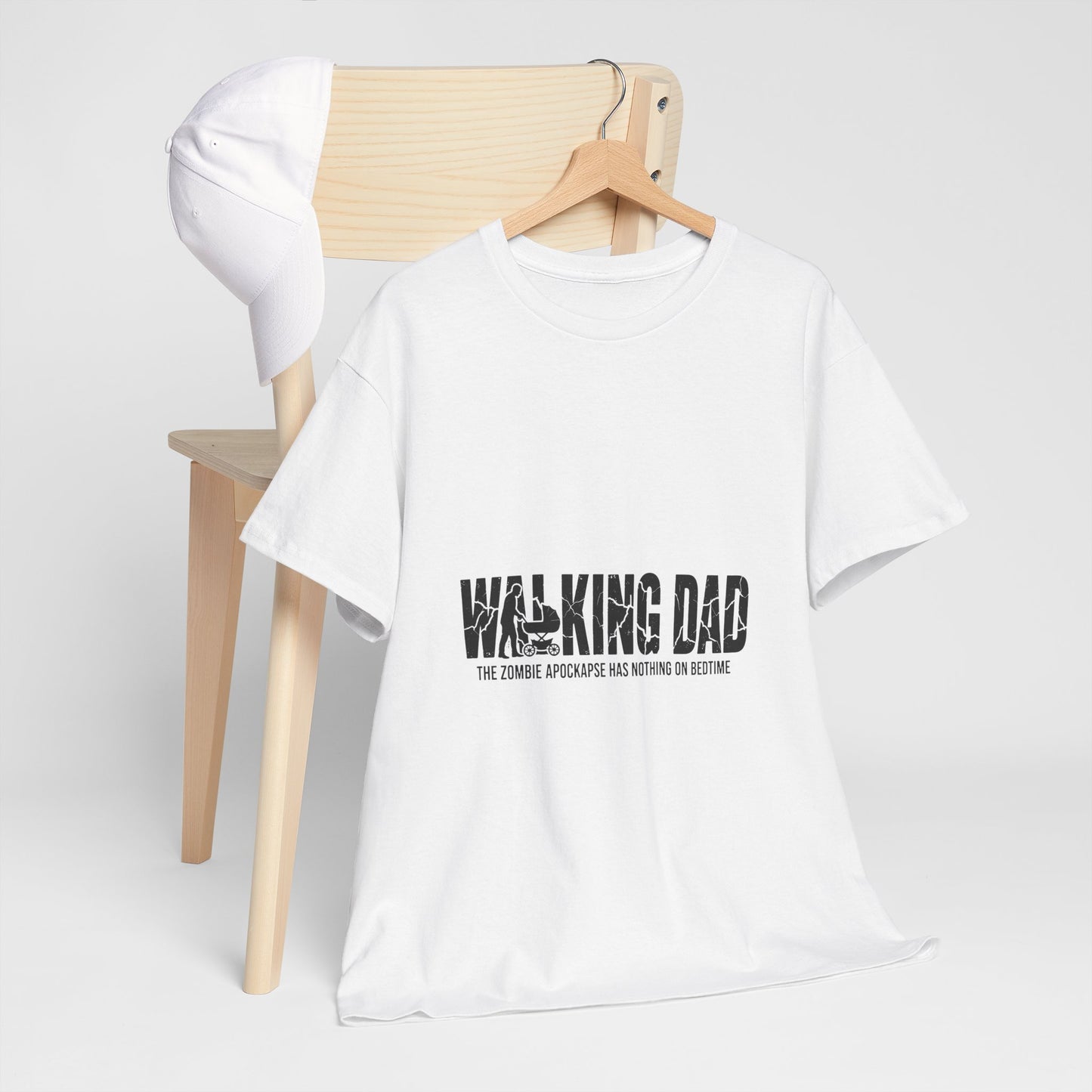Walking Dead/Dad Funny - Unisex Heavy Cotton Tee for DADs
