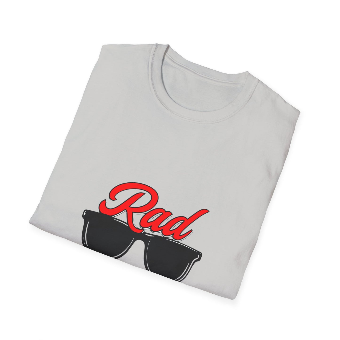 Rad Like Dad Unisex Softstyle T-Shirt, Father's Day Gift, Casual Wear, Gift for Dad, Trendy T-Shirt, Summer Fashion