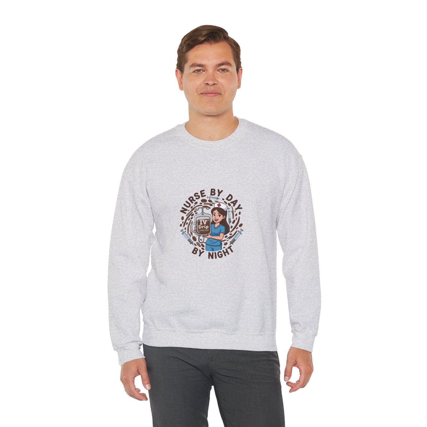 Nurse Crewneck Sweatshirt, Nurse Gift, Medical Apparel, Funny Sweatshirt, Healthcare Worker Gift, Comfortable Pullover