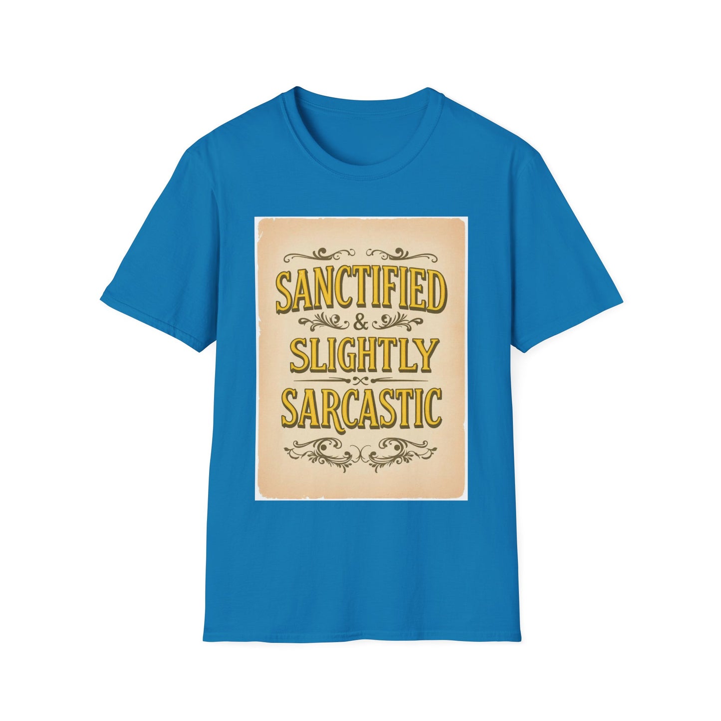Sanctified & Slightly Sarcastic Unisex T-Shirt | Funny Graphic Tee for Everyday Wear, Gift for Friends, Humor Shirt, Casual Outfit, [...]
