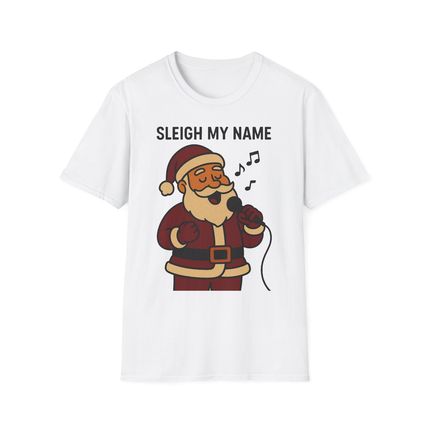 Santa Sleigh My Name Unisex T-Shirt