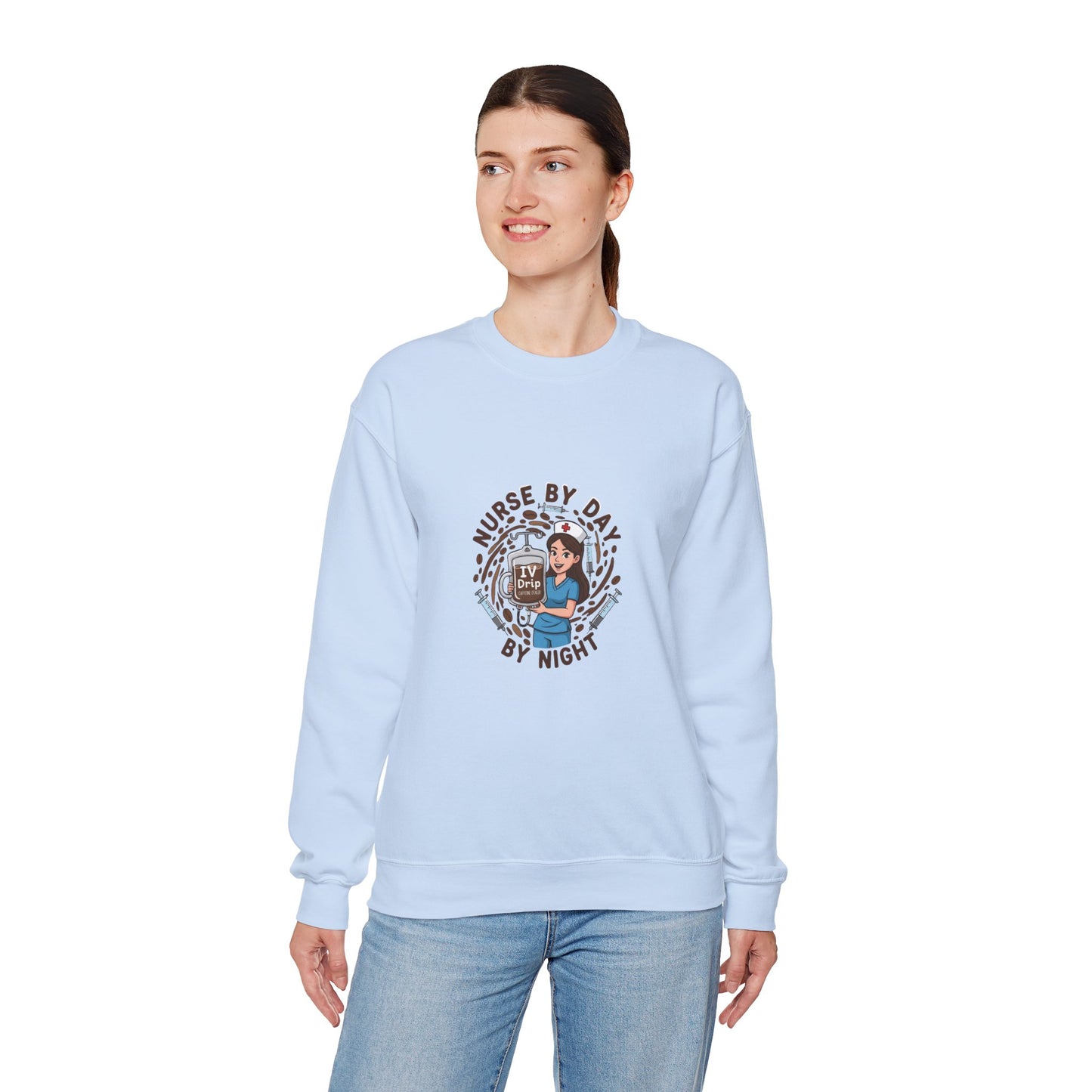 Nurse Crewneck Sweatshirt, Nurse Gift, Medical Apparel, Funny Sweatshirt, Healthcare Worker Gift, Comfortable Pullover