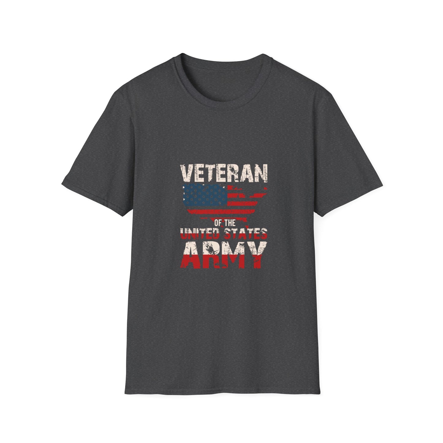 Patriotic Veteran T-Shirt for Proud Army Supporters, Military Appreciation Gift, Unisex Softstyle Tee, Memorial Day, Fourth of July, [...]