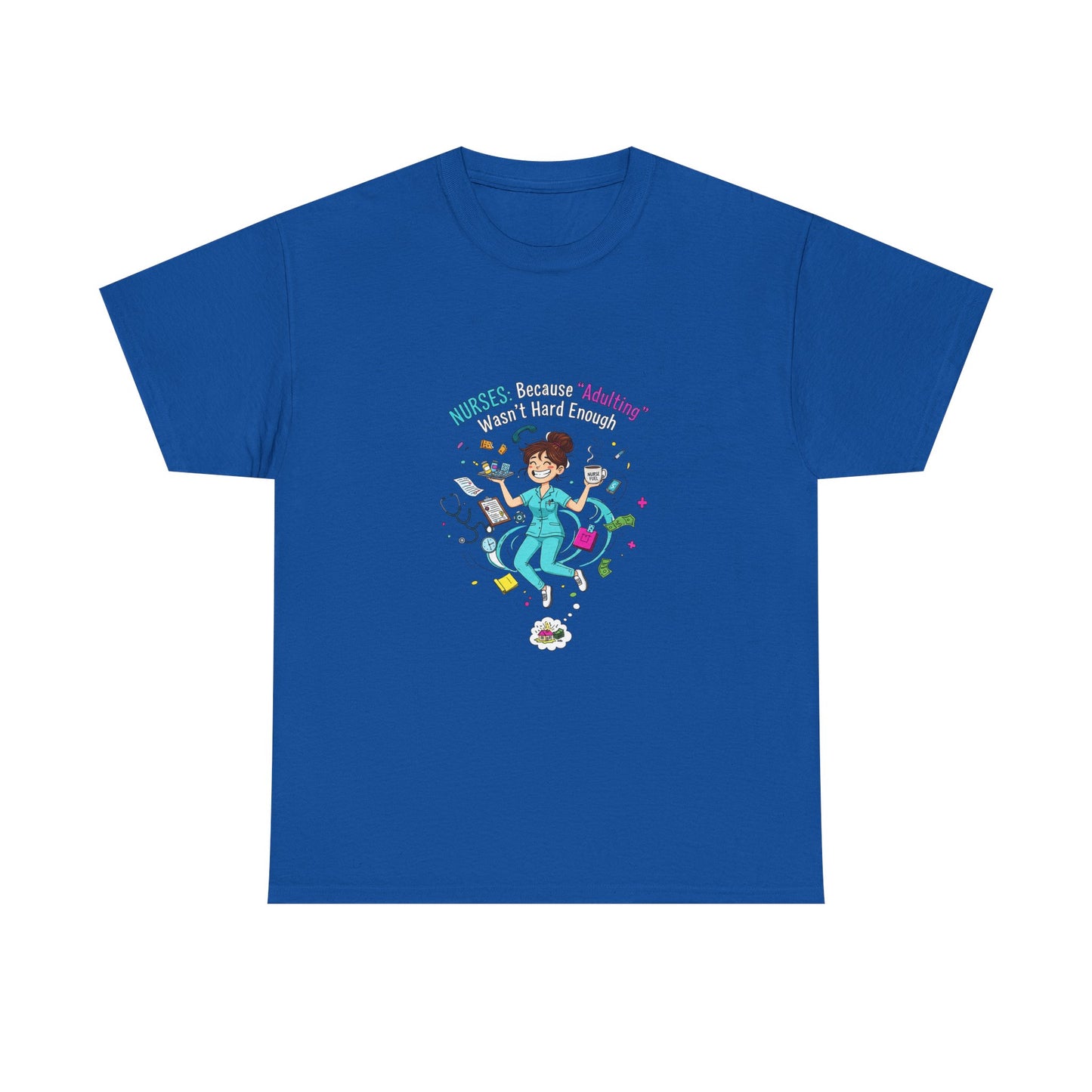 Fun Adventure T-Shirt, Unisex Heavy Cotton Tee for Outdoor Lovers, Gift for Travelers, Casual Wear, Adventure Seekers