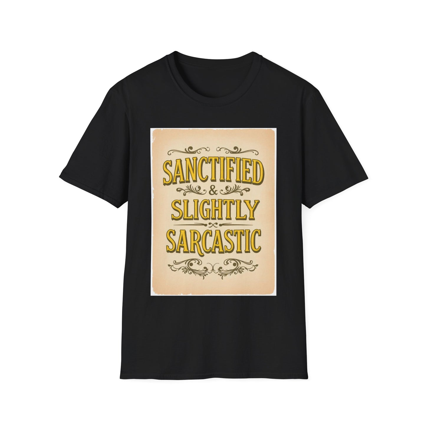 Sanctified & Slightly Sarcastic Unisex T-Shirt | Funny Graphic Tee for Everyday Wear, Gift for Friends, Humor Shirt, Casual Outfit, [...]