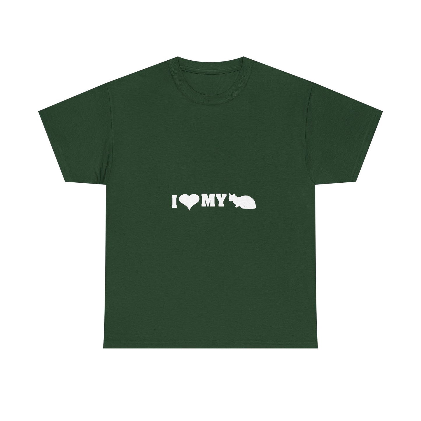 I Love My Cat Unisex Heavy Cotton Tee, Cute Animal Shirt, Gift for Pet Lovers, Funny Tee for Cat Owners, Casual Wear, Playful [...]