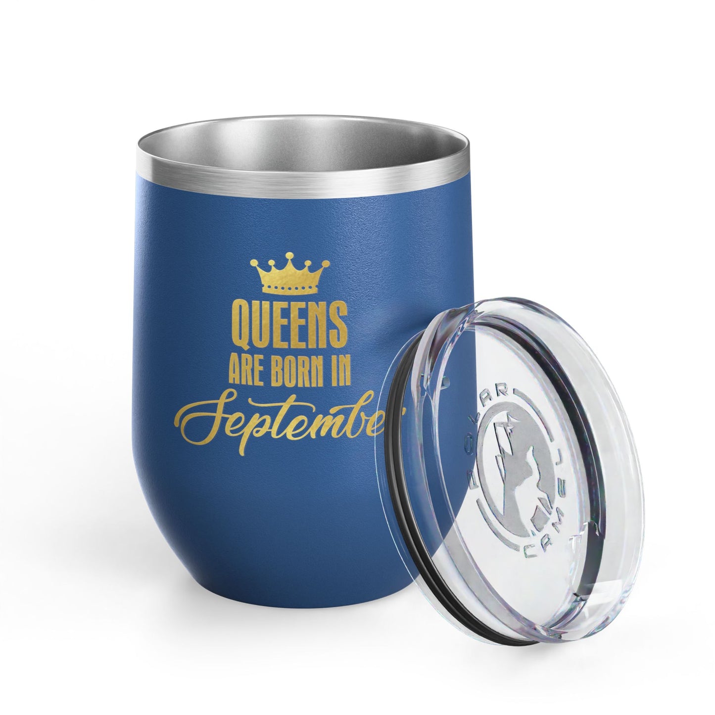 September Queens Wine Tumbler, 12oz | Birthday Gift for Her | Insulated Drinkware | Bachelorette Party Favor | Wine Lover Gift | [...]