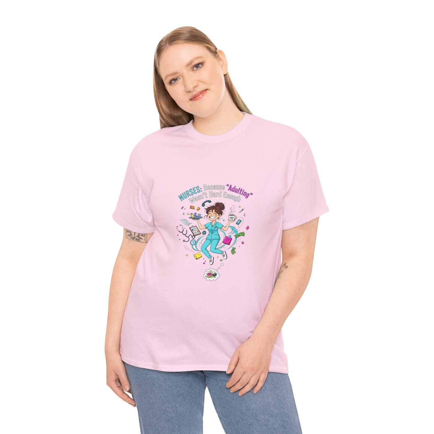 Fun Adventure T-Shirt, Unisex Heavy Cotton Tee for Outdoor Lovers, Gift for Travelers, Casual Wear, Adventure Seekers