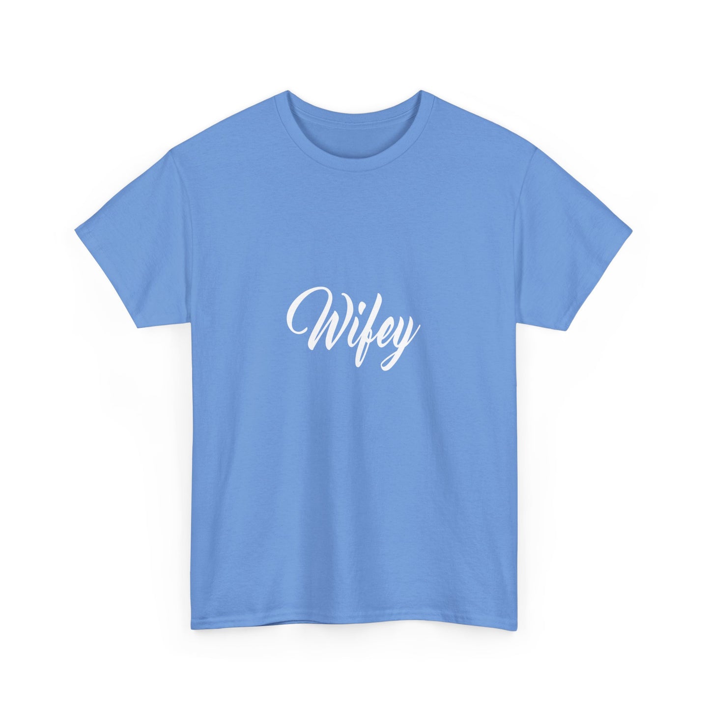 Wifey Unisex Cotton Tee - Cute Girlfriend Gift, Casual Fashion, Valentine's Day, Engagement, Wedding Party Tee