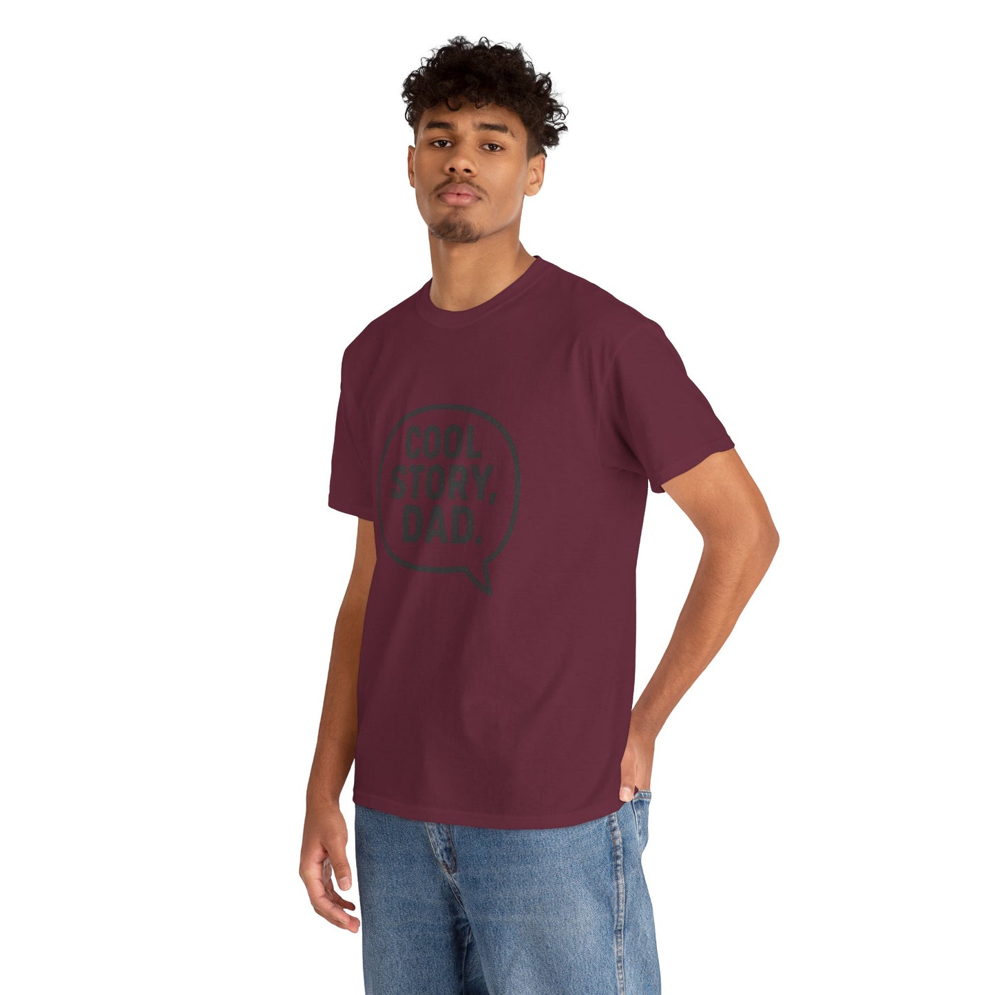 Cool Story Dad Tee | Father's Day Gift, Dad Humor Shirt, Unisex Statement Tee, Casual Gift for Him, Funny Graphic Tee