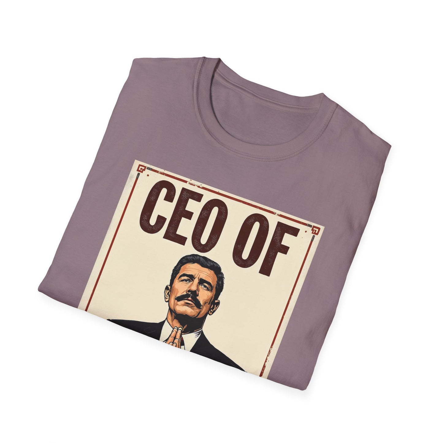 CEO of Amen Corner Unisex T-Shirt, Funny Gift for Men, Graphic Tee, Casual Wear, Unique Humor Shirt