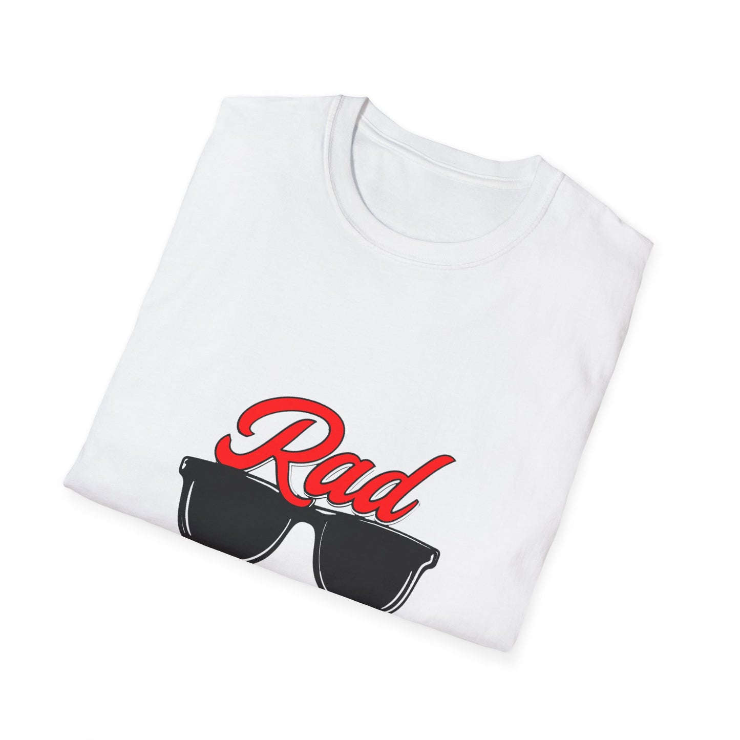 Rad Like Dad Unisex Softstyle T-Shirt, Father's Day Gift, Casual Wear, Gift for Dad, Trendy T-Shirt, Summer Fashion