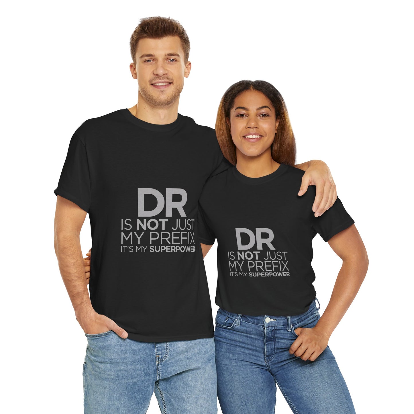 Doctor Superpower Tee | Unisex Heavy Cotton Shirt for Medical Professionals, Graduation Gift, Doctor Appreciation, Funny Gift