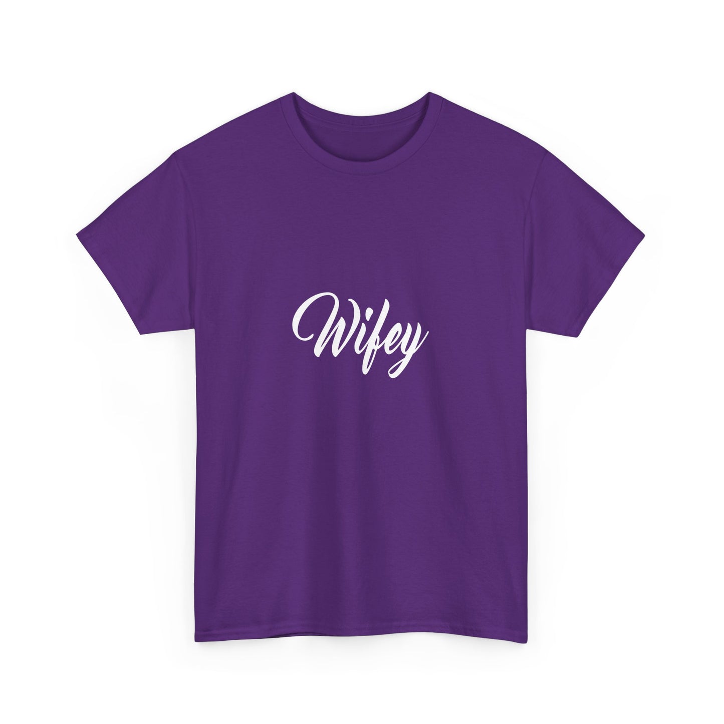 Wifey Unisex Cotton Tee - Cute Girlfriend Gift, Casual Fashion, Valentine's Day, Engagement, Wedding Party Tee