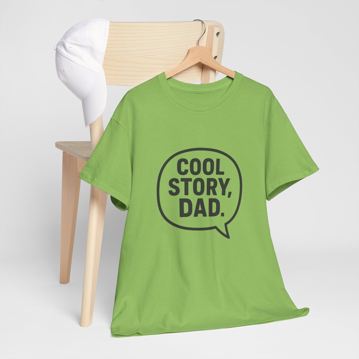 Cool Story Dad Tee | Father's Day Gift, Dad Humor Shirt, Unisex Statement Tee, Casual Gift for Him, Funny Graphic Tee