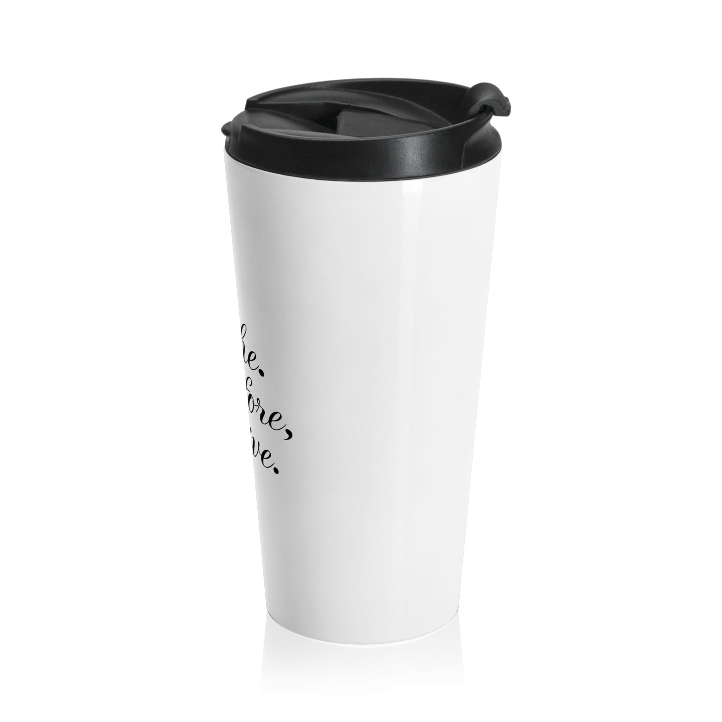 Inspirational Stainless Steel Travel Mug - 'I tithe. Therefore, I thrive.' - Motivational Gift for Coffee Lovers, Travel, Office Use, [...]
